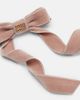 Miu Miu Miu Miu Logo velvet bow hair clip - 3