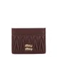 Miu Miu Miu Miu Matelasse Card Holder - 1