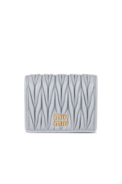 Miu Miu Miu Miu Matelasse Wallet