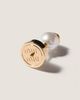 Miu Miu Miu Miu Metal and Pearl Earrings - 2