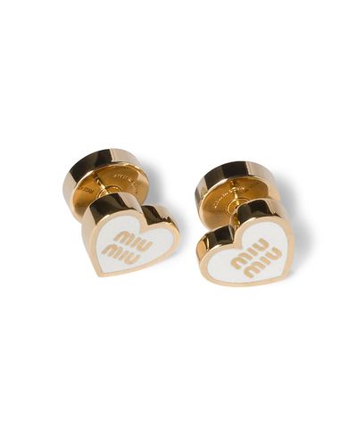 Miu Miu Miu Miu Metal Earrings