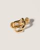Miu Miu Miu Miu Metal Earrings, Gold/Silver - 3