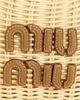 Miu Miu Miu Miu Midollino City Calg Top Handle Bag - 8