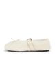 Miu Miu Miu Miu Montone Winter Ballerine Flat - 5