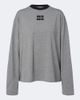 Miu Miu Miu Miu Oversized cotton jersey T-shirt - 1