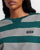 Miu Miu Miu Miu Oversized striped cotton jersey sweatshirt - 3