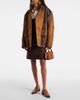 Miu Miu Miu Miu Oversized suede jacket - 2