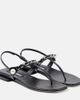 Miu Miu Miu Miu Patent leather thong sandals - 1
