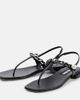 Miu Miu Miu Miu Patent leather thong sandals - 5