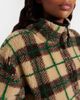 Miu Miu Miu Miu Plaid cropped fleece jacket - 4
