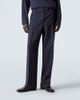 Miu Miu Miu Miu Pleated mohair and wool straight-leg pants - 3