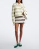 Miu Miu Miu Miu Plume leather-trimmed suede sneakers - 2
