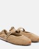 Miu Miu Miu Miu Plume suede ballet flats - 1