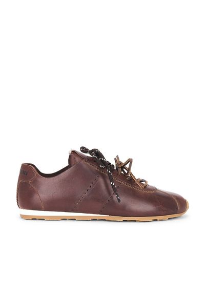 Miu Miu Miu Miu Plume Vitello Old Sneaker