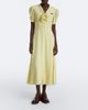 Miu Miu Miu Miu Polka-dot tie-neck silk midi dress - 2