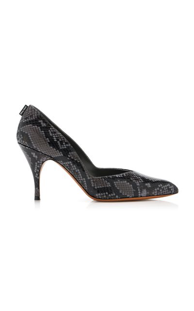Miu Miu Miu Miu PythonEffect Leather Pumps Animal IT 38