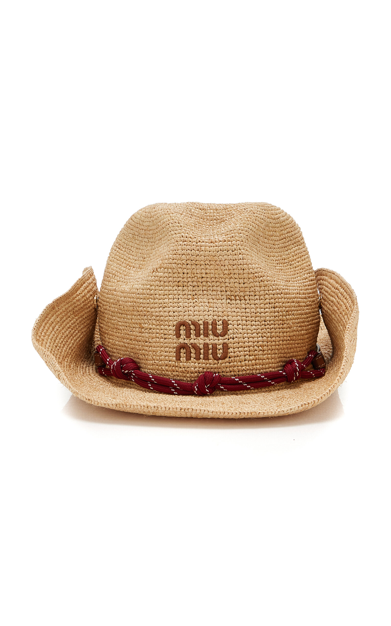 Miu Miu Miu Miu Raffia Cowboy Hat