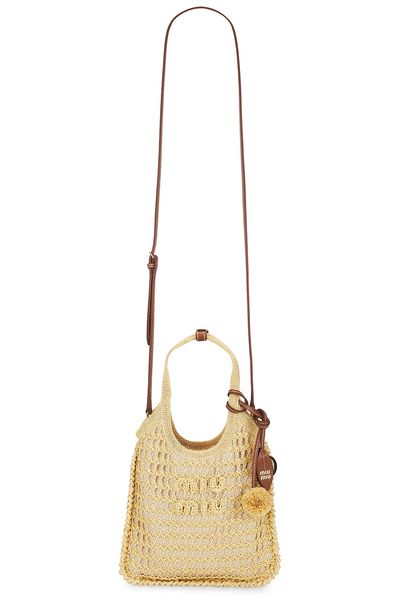 Miu Miu Miu Miu Rete Crochet Mini Bag