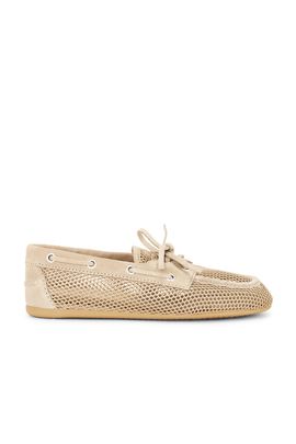 Miu Miu Miu Miu Rete Scamosciato Mocassin