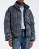 Miu Miu Miu Miu Reversible checked cotton flannel down jacket - 2