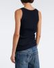 Miu Miu Miu Miu Ribbed-knit cotton tank top - 4