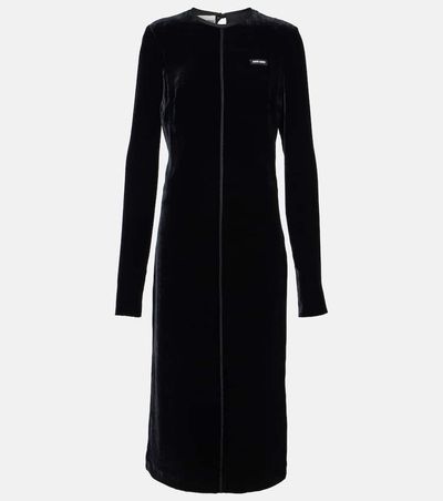 Miu Miu Miu Miu Satin midi dress