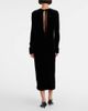 Miu Miu Miu Miu Satin midi dress - 3