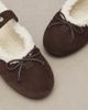 Miu Miu Miu Miu Shearling-lined suede ballet flats - 5
