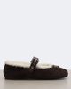 Miu Miu Miu Miu Shearling-lined suede ballet flats - 6