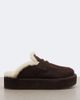 Miu Miu Miu Miu Shearling-lined suede platform mules - 6