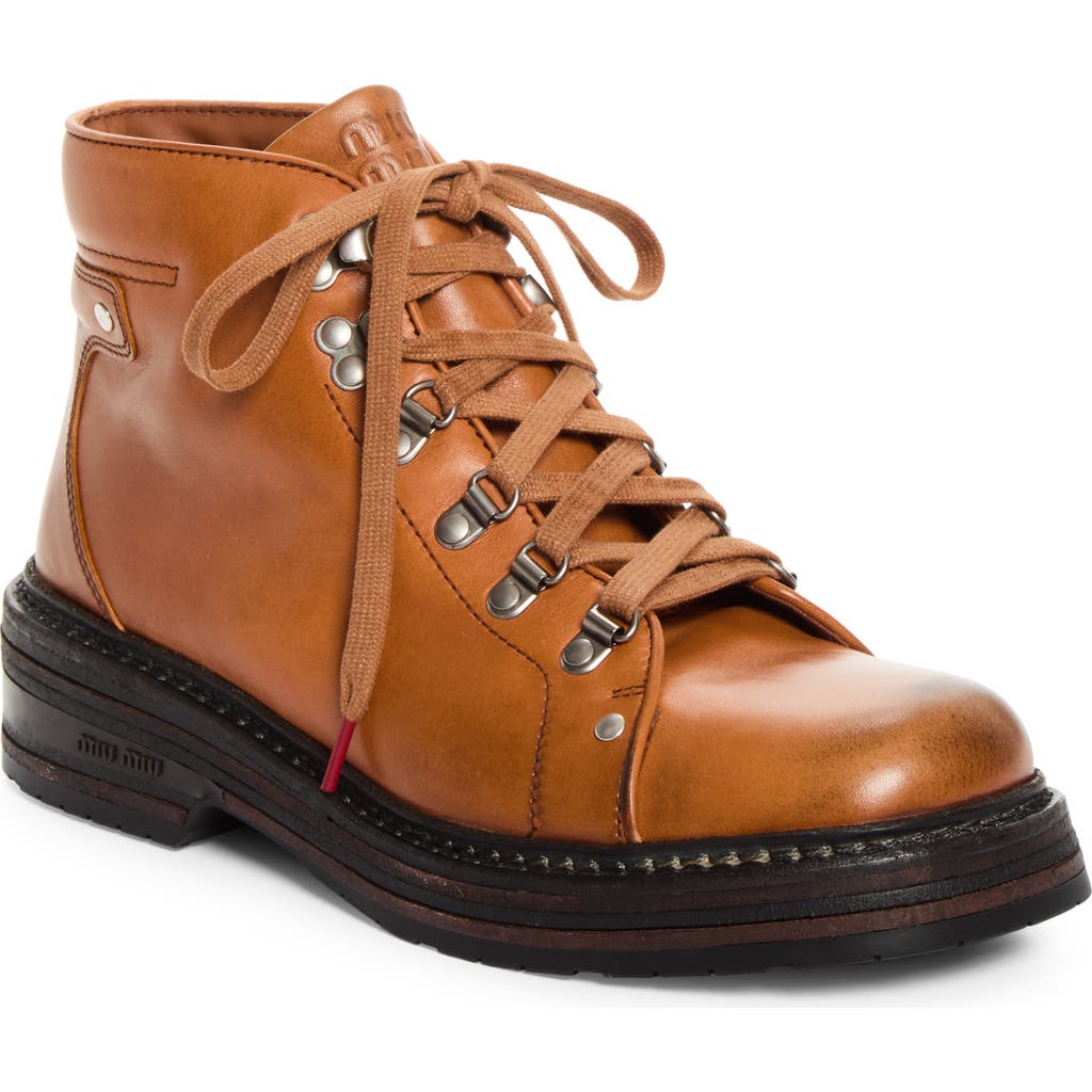 Miu Miu Miu Miu Short Hiking Boot