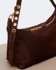 Miu Miu Miu Miu Spirit Medium suede shoulder bag - 4