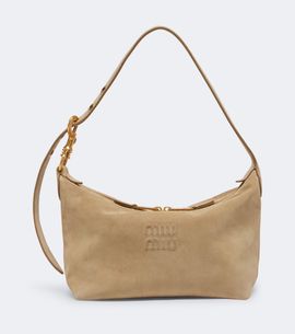 Miu Miu Miu Miu Spirit suede shoulder bag
