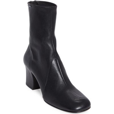 Miu Miu Miu Miu Stretch Leather Bootie