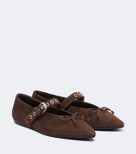 Miu Miu Miu Miu Suede ballet flats