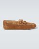 Miu Miu Miu Miu Suede boat shoes - 1