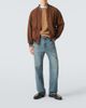 Miu Miu Miu Miu Suede bomber jacket - 2