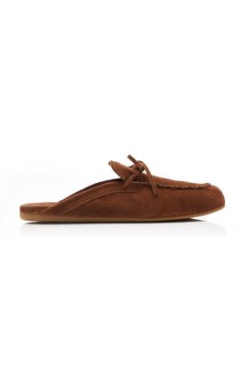 Miu Miu Miu Miu Suede Loafer Mules