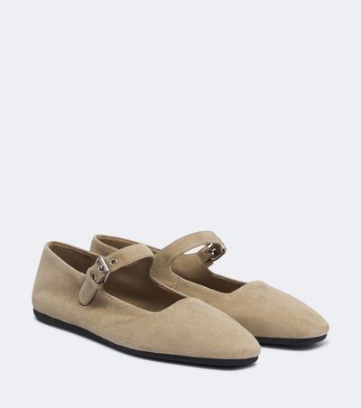 Miu Miu Miu Miu Suede Mary Jane flats