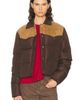 Miu Miu Miu Miu Tela Tec Piumino Pelle Jacket - 1