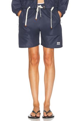 Miu Miu Miu Miu Tela Tec Short