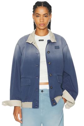 Miu Miu Miu Miu Twill Old Panama Reversibile Jacket
