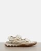 Miu Miu Miu Miu Tyre leather-trimmed sandals - 5