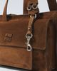 Miu Miu Miu Miu Utilitaire suede tote bag - 6