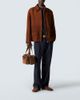 Miu Miu Miu Miu Utilitaire suede tote bag - 7