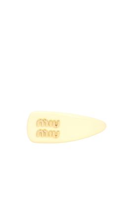 Miu Miu Miu Miu Vernice Hair Clip