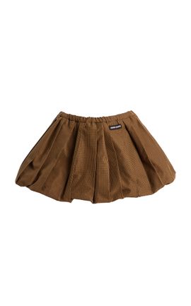 Miu Miu Miu Miu Vichy Checked Cotton Mini Skirt