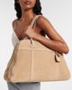 Miu Miu Miu Miu Vivant Large suede bowling bag - 2