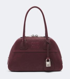 Miu Miu Miu Miu Vivant leather bowling bag