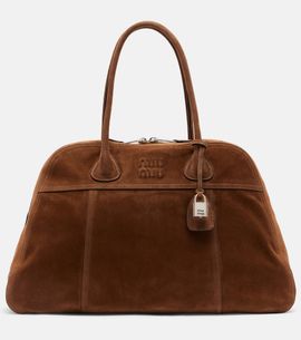 Miu Miu Miu Miu Vivant suede bowling bag